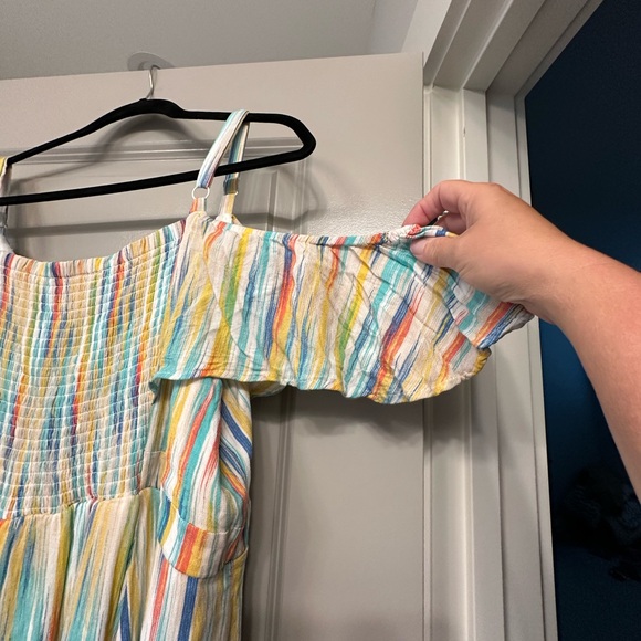 Colorful Striped Torrid Dress - Picture 9 of 9